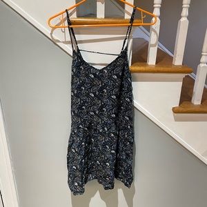 American Eagle Dark Blue & Black Mini Dress